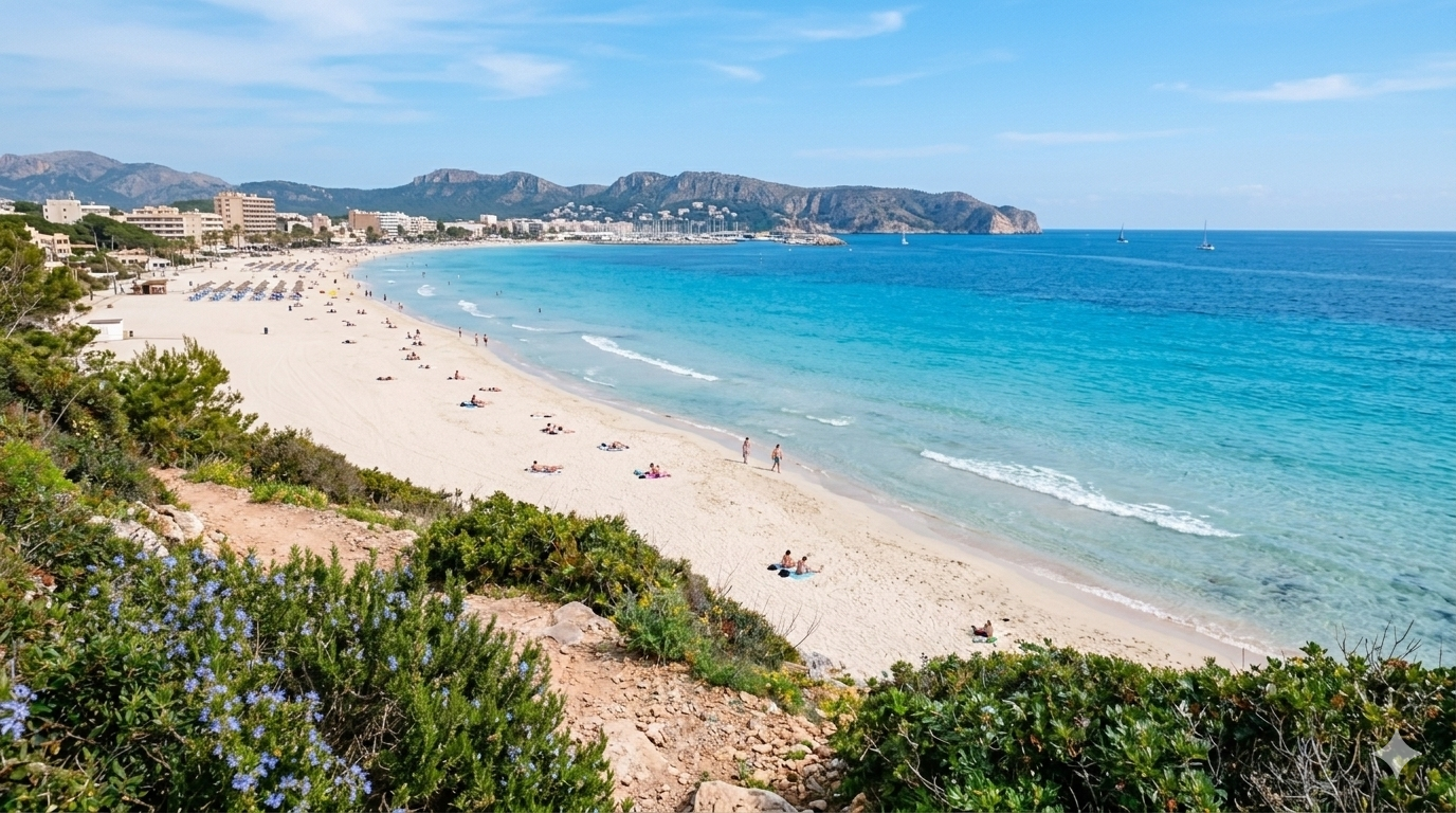 Sandstrand auf Mallorca